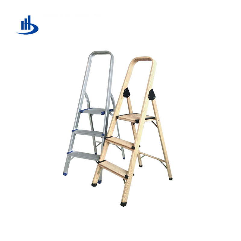 Adjustable High Quality Aluminum Telescopic Ladder Factory Price Folding Step Ladder