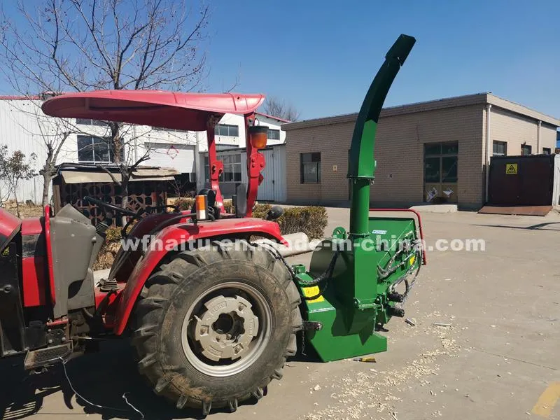 Wood Cutting Broyeur Branches Branches Shredder Crusher Wood Chipper Forestry