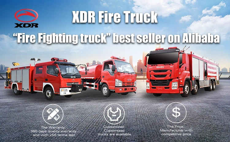 Brand New New Fire Truck, Size of Fire Truck with Hot Sale in China