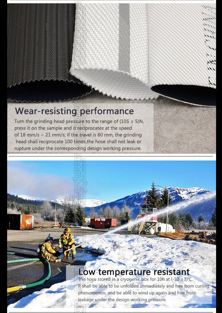 5 Inch Double Jacket Fire Resistant Nitrile Rubber Hose Manufacturer