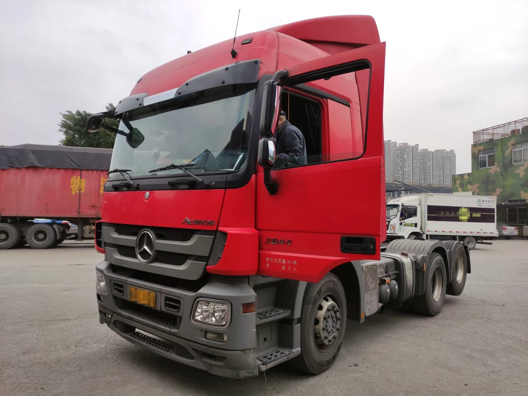 Euro 3 Mercedes-Benz Actros 2644 Trailer Head 6X2 Cargo Truck Tractor Truck for Sale