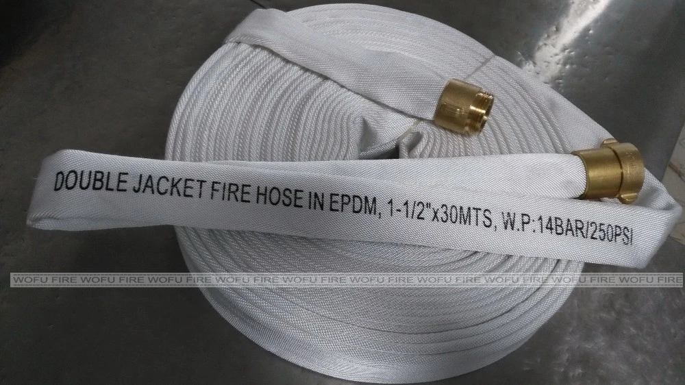 Double Jacket EPDM liner Fire Resistant Hose Use