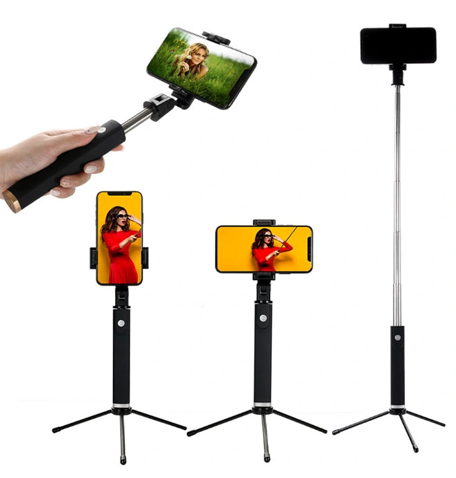 Bluetooth Selfie Stick with Tripod Function Multi-Function 720 Degree Rotating