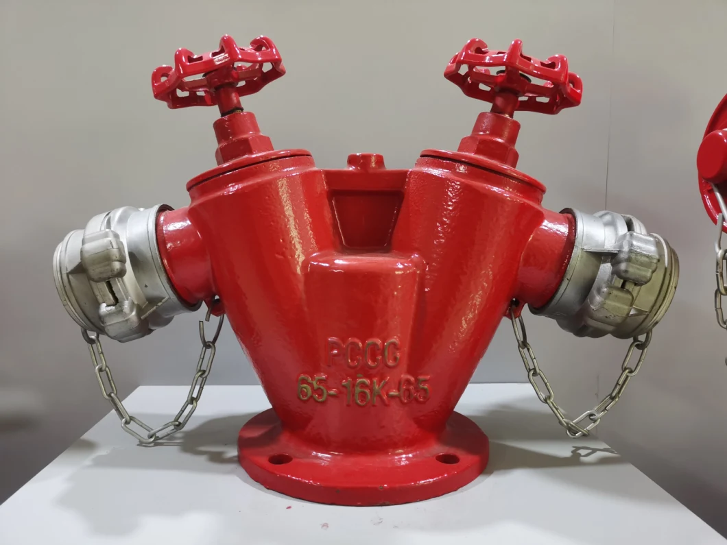 GOST Double Body Fire Valve Fire Fighting Fire Hydrant