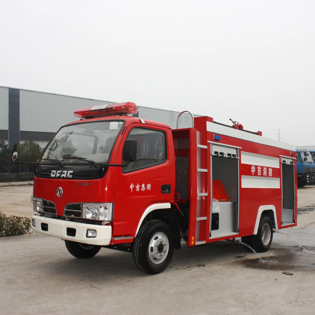 Fire Truck DFAC Fire Truck Double Cabin Water Jet Fire Engine Fighting Pump Truck