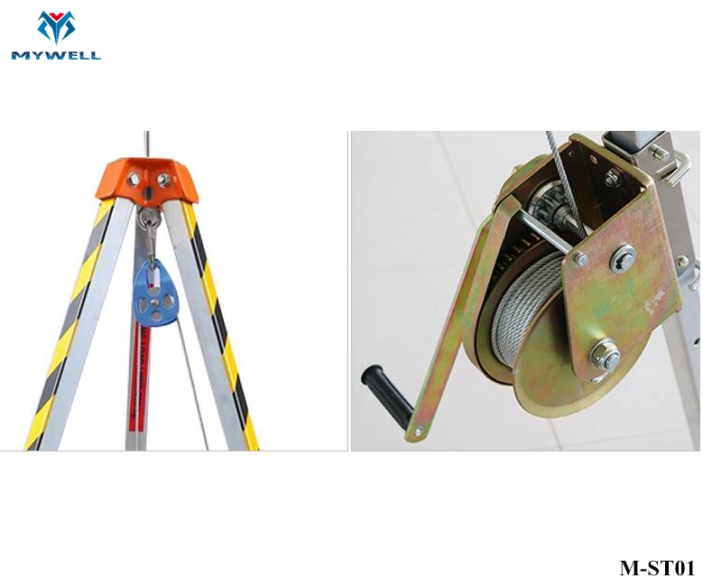 M-St01 High Quality Fire Lift Safety Rescue Tripod for Lifesaving