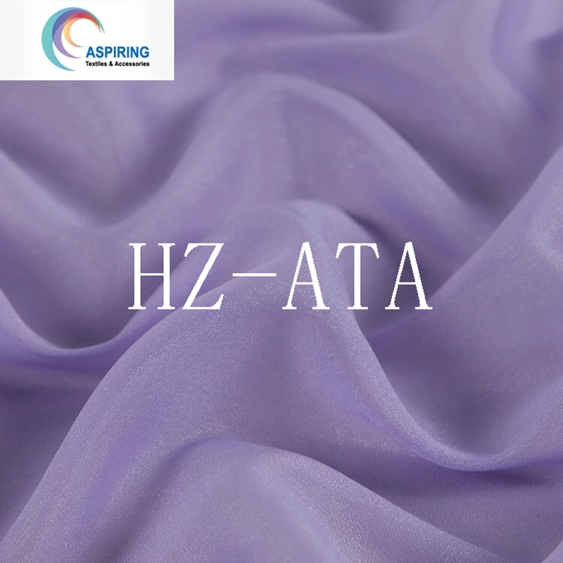 100%Polyester 50dx75D Silk Satin Chiffon Fabric for Sleepwear