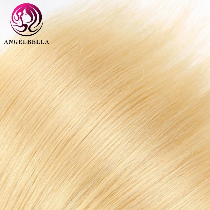 Angelbella 613 Blonde Hair Silk Straight Hair Blonde 613 Virgin Human Hair Extension1 Buyer