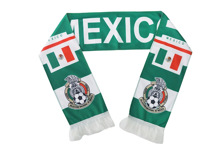 Hot Sell Football Fans Scarf/Warm Shawl Polyester Scarf