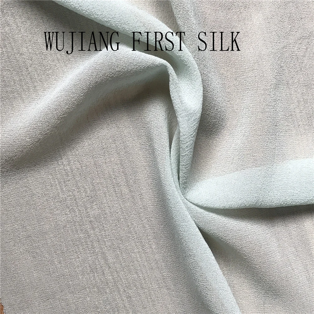 2018 Natural 100%Silk Chiffon Solid Dyed Fabric Silk Georgette Fabric, Silk Chiffon Fabric