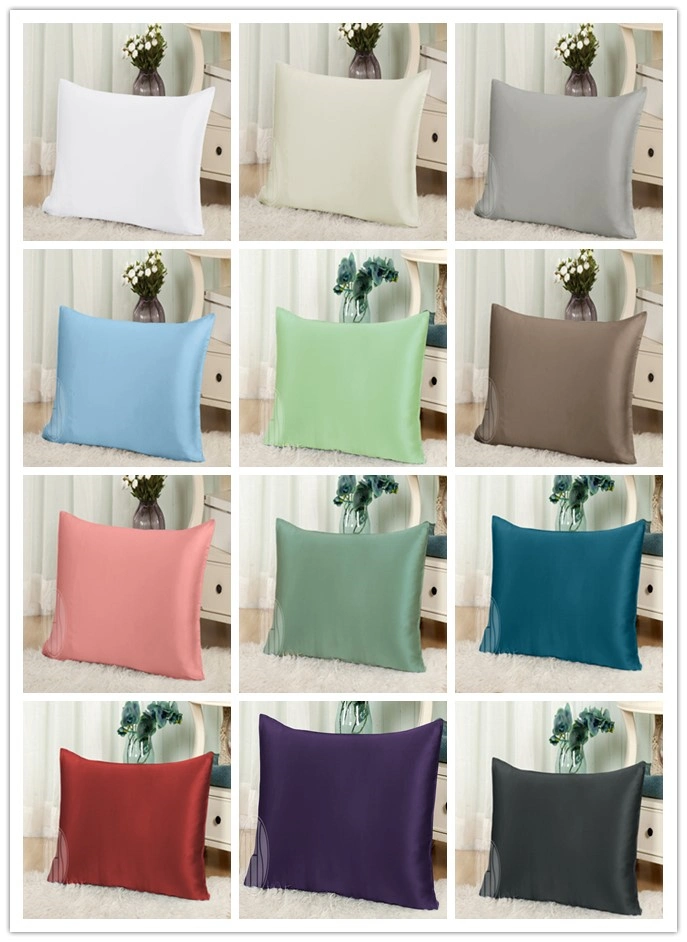 Luxury 100% Pure Mulberry Silk Pillowcase for Home