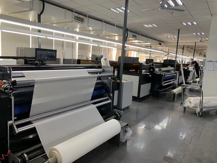 Reactive High Speed Digital Textile Printing Machine for Cotton 1800mm Roll to Roll Printing