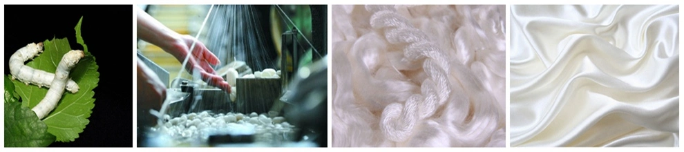 Pure Silk Crepe Fabric, 100% Natural Silk Cdc Fabric