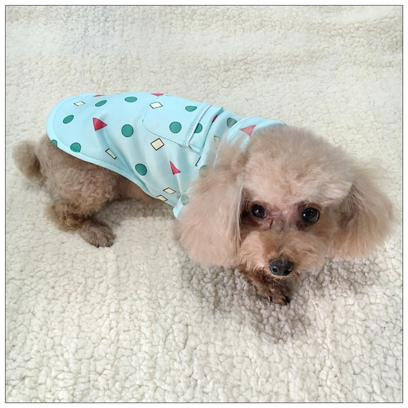 Pet Pajamas Crayon Small New Small Dog Pajamas Cat Net Red Autumn and Winter Clothing