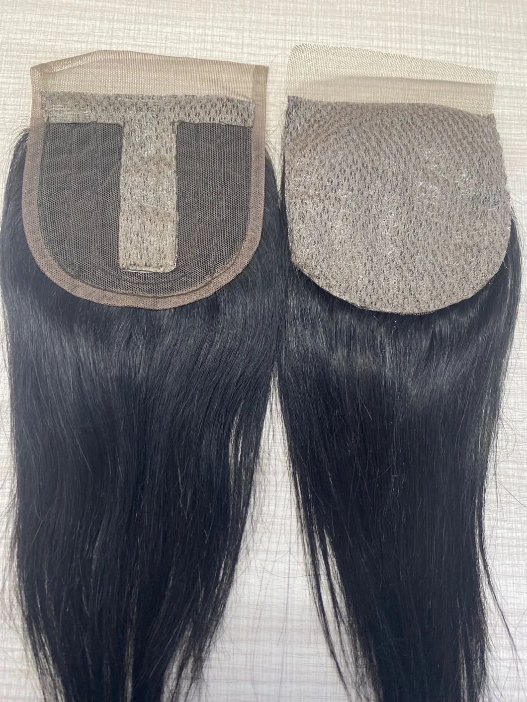 Remy Hair with Closure Straight Bundles with Closure 10A Silk Closure Transparent Silk Closure