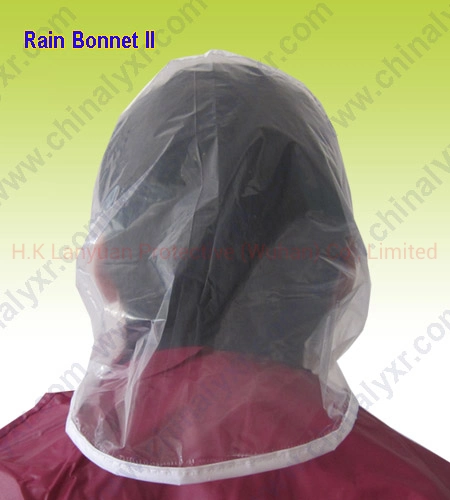 Ly PE Hair Bonnet Rain Hat