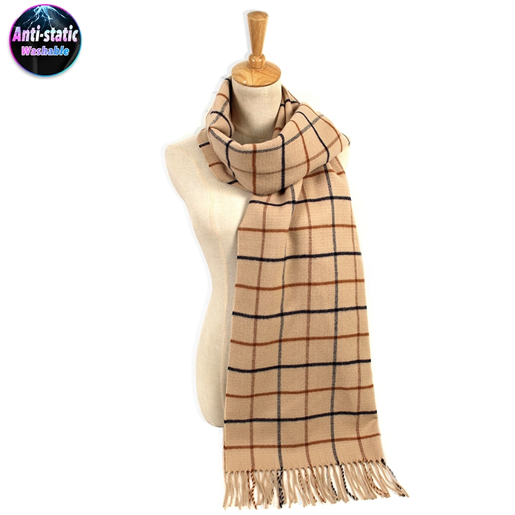 Acrylic Scarf Fashion Scarf Anti-Static Scarf Shawl Lady Scarf Fashion Winter Scarf