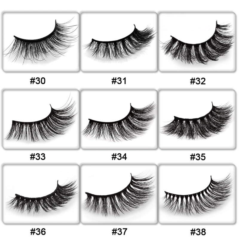 Wholesale Top Quality Synthetic Fiber 3D Silk Lashes Natural Looking Silk Lashes Extension