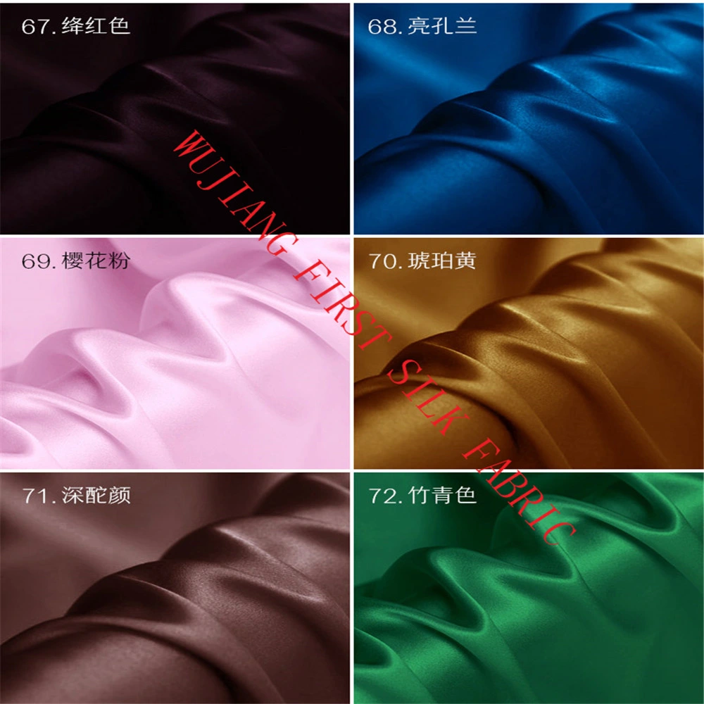 Wholesale of Silk Fabric, Silk Satin, Silk Cdc, Silk Chiffon with 90 Colors Available.