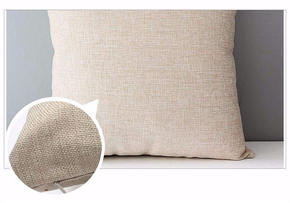 High Quality Christmas Pillow Covers Custom Linen Cushion Decorations for Home Car Print Throw Pillows Dropshipping