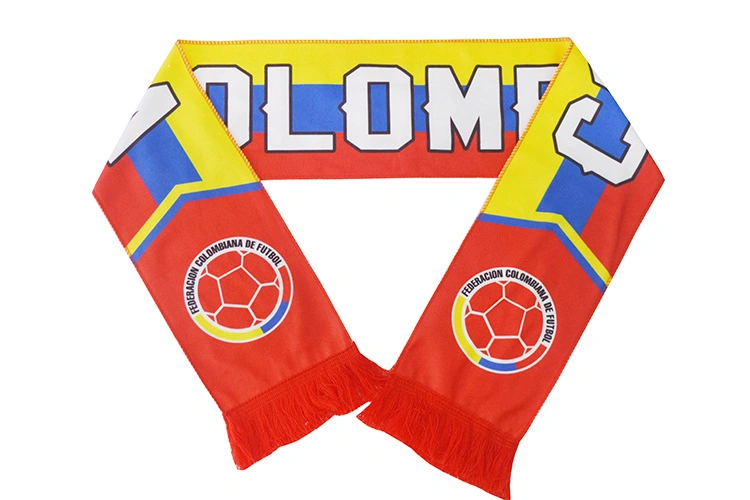 Hot Sell Football Fans Scarf/Warm Shawl Polyester Scarf