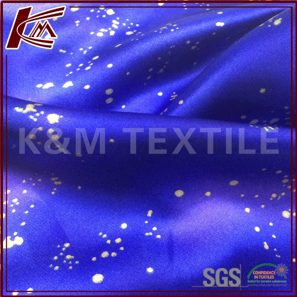 16mm Digital Printed Pure Silk Crepe Stain Plain Silk Fabric for Dress