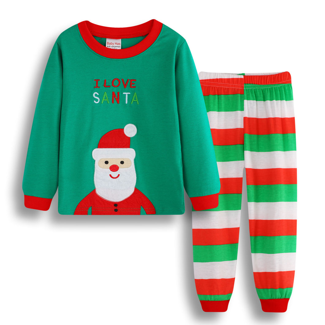 2020 Pajamas Sleepwear Set Autumn Cotton Children Kids Girl Boys Cotton 2PCS Hot Sale Child Pajamas