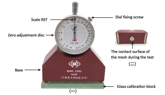 7-36n Silk Screen Newton Tension Meter for Silk Mesh Screen Printing Tester 1kg