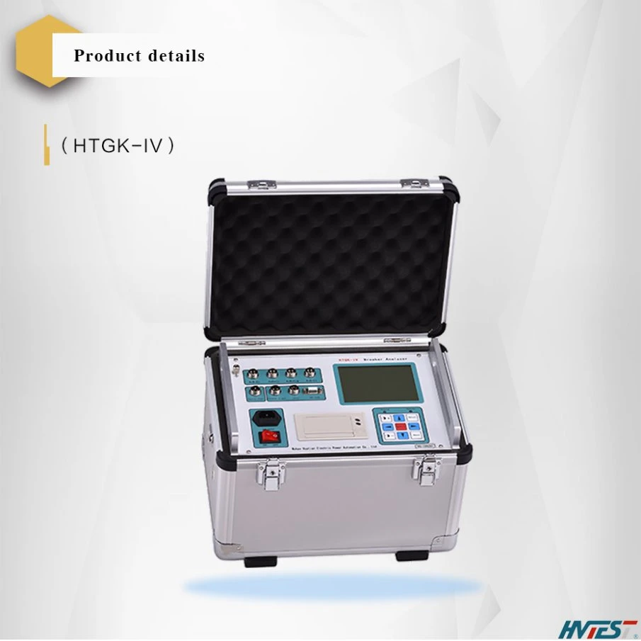Htgk-IV Portable Automatic Hv Switchgear Testing Equipment Circuit Breaker Vibration Analyzer