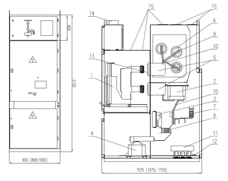 7.2kv Metal Clad Withdrawable Medium Voltage Indoor Switchgear