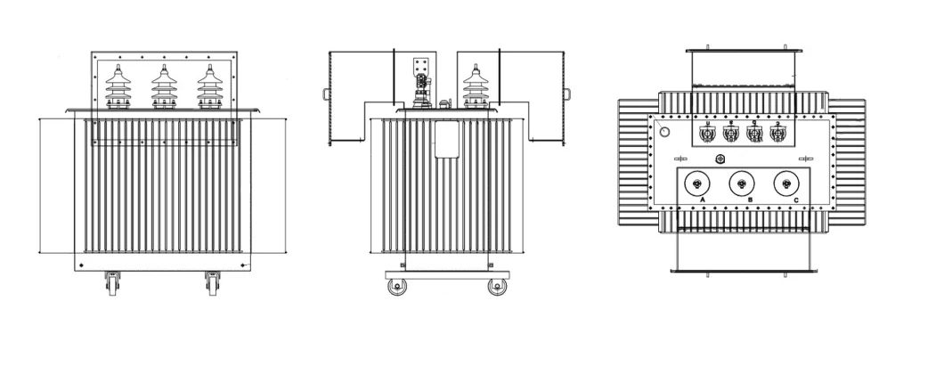 S11-1600kVA/10kv Outdoor High Voltage Distribution Transformer 2500kVA Copper Oil-Immersed Transformer