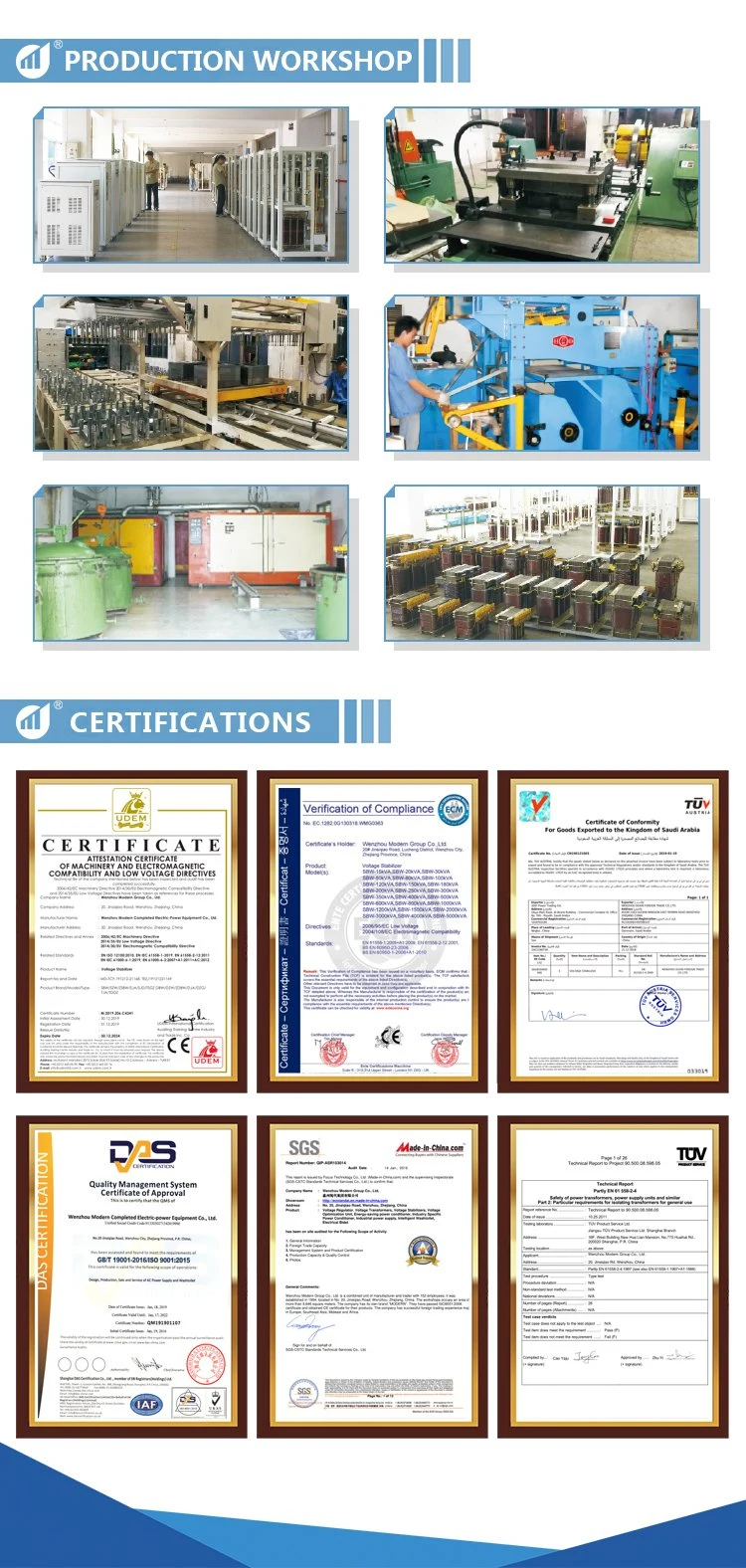 AC Voltage Transformer (Dry Type Voltage Transformer) 60kVA