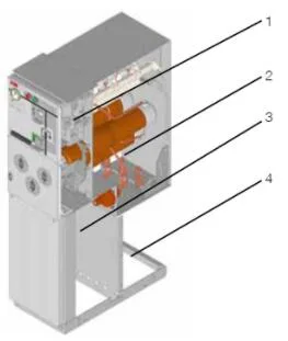 24kv Insulated Ring Main Unit Gas Insulated Cubicle Switchgear