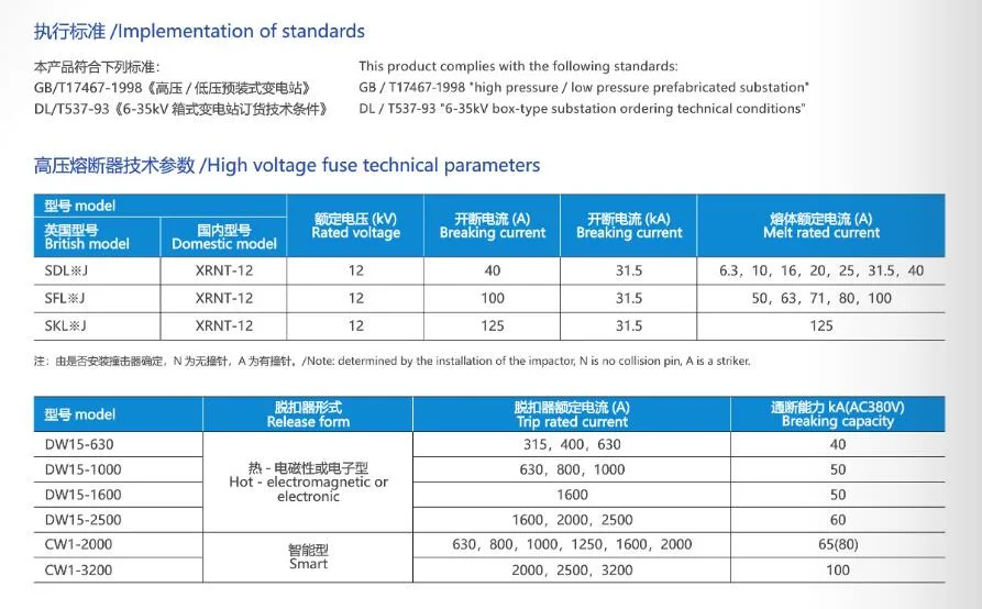 Yb-12/04 Outdoor Prefabricated Substation, Landscape Type Transformer Substation, CE Proved Landscape European Type Substation