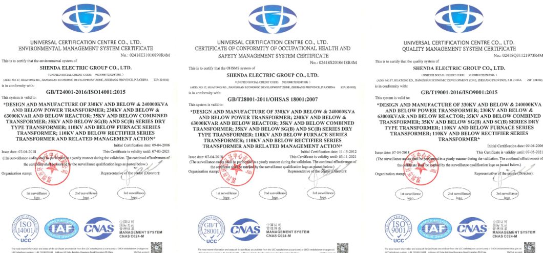 Cesi Kema IEC IEEE CE 20 Years Establishment Chinese Professional Transformer 50000kVA 60kv Oil Immersed Transformer