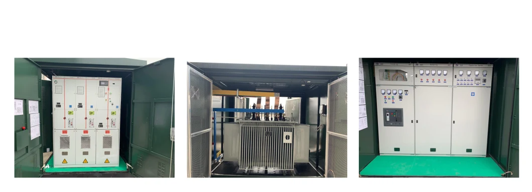 33kv 1250 kVA High Voltage Compact Substation with Distribution Transformer with Hv Switchgear