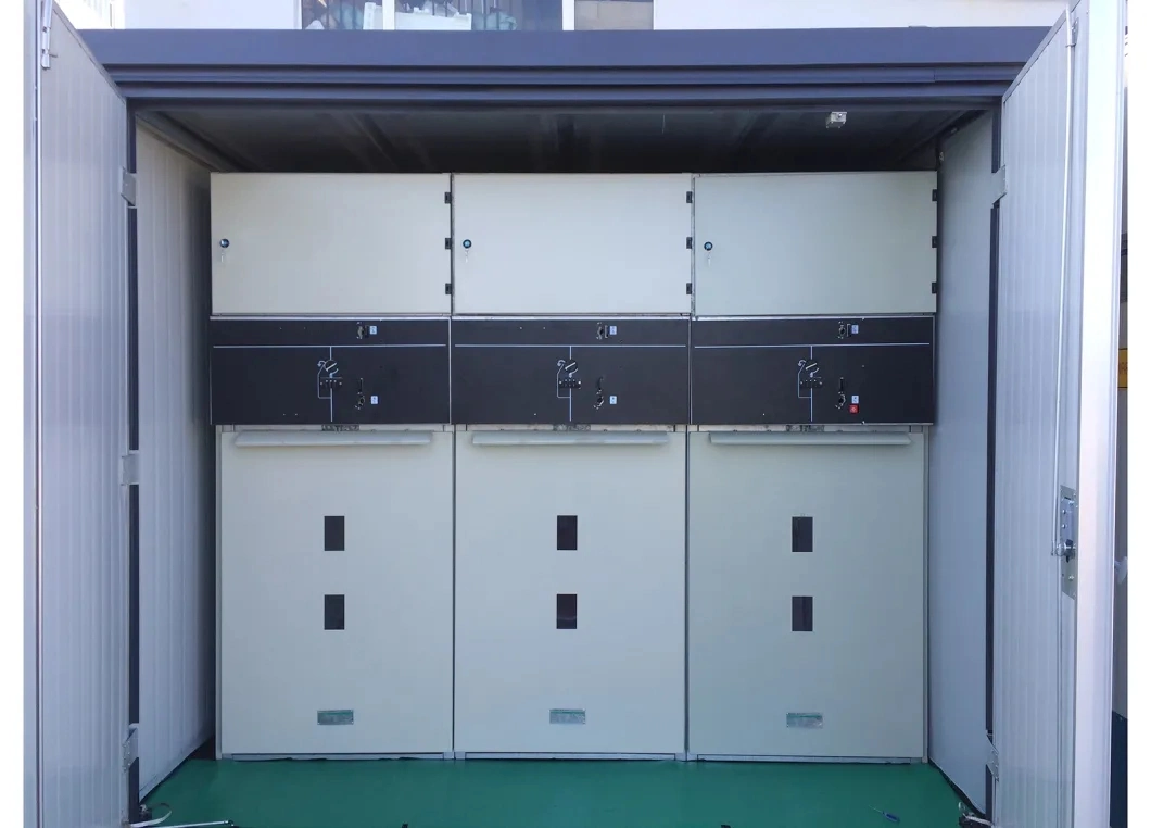 24kv Indoor High Voltage Sf6 Gas Insulated Electric Switchgear