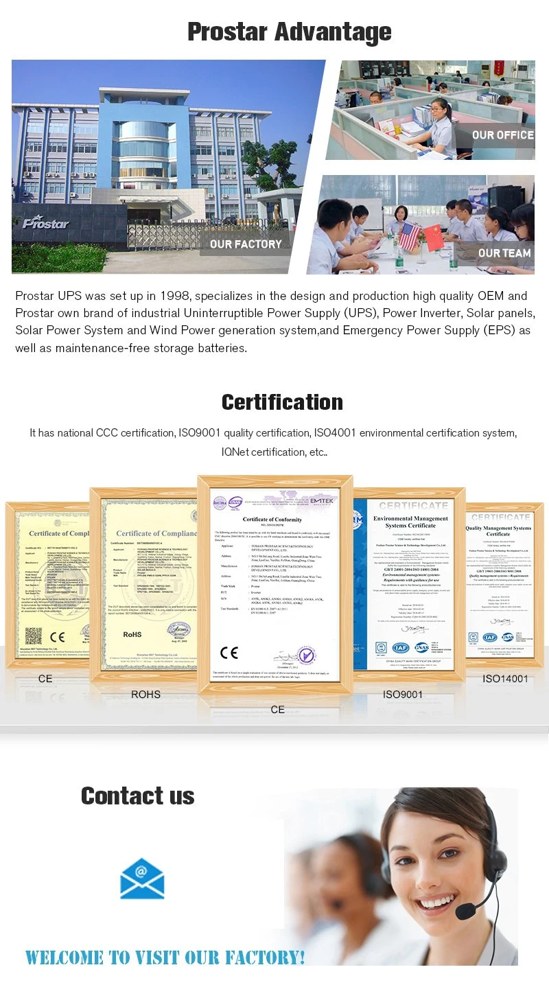 50kVA Low Frequency Online UPS with Isolation Transformer Inside with 220V Input 220V Output