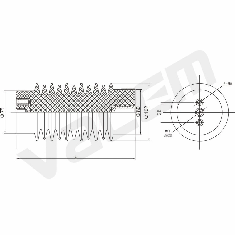 12kv 24kv Insulator for High Voltage Switchgear