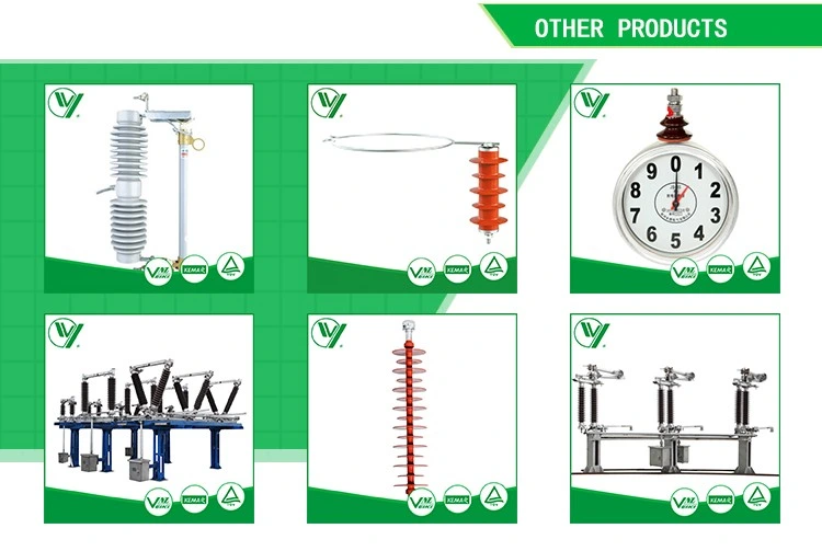 High Voltage Substation Lightning Arresters Manufacturers of 66kv Surge Arrester