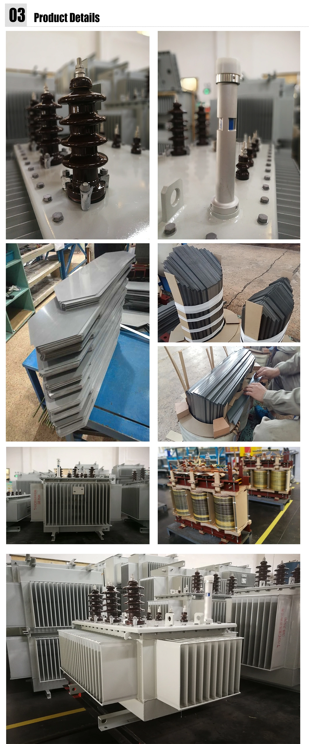 Oil Filled Distribution Transformer 100kVA