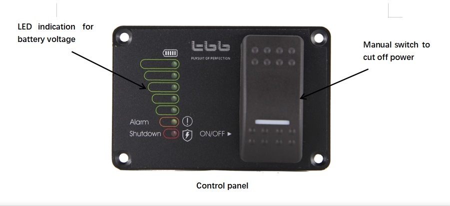 Battery Low Voltage Disconnect, Battery Voltage Indicaiton, Voltage Relay