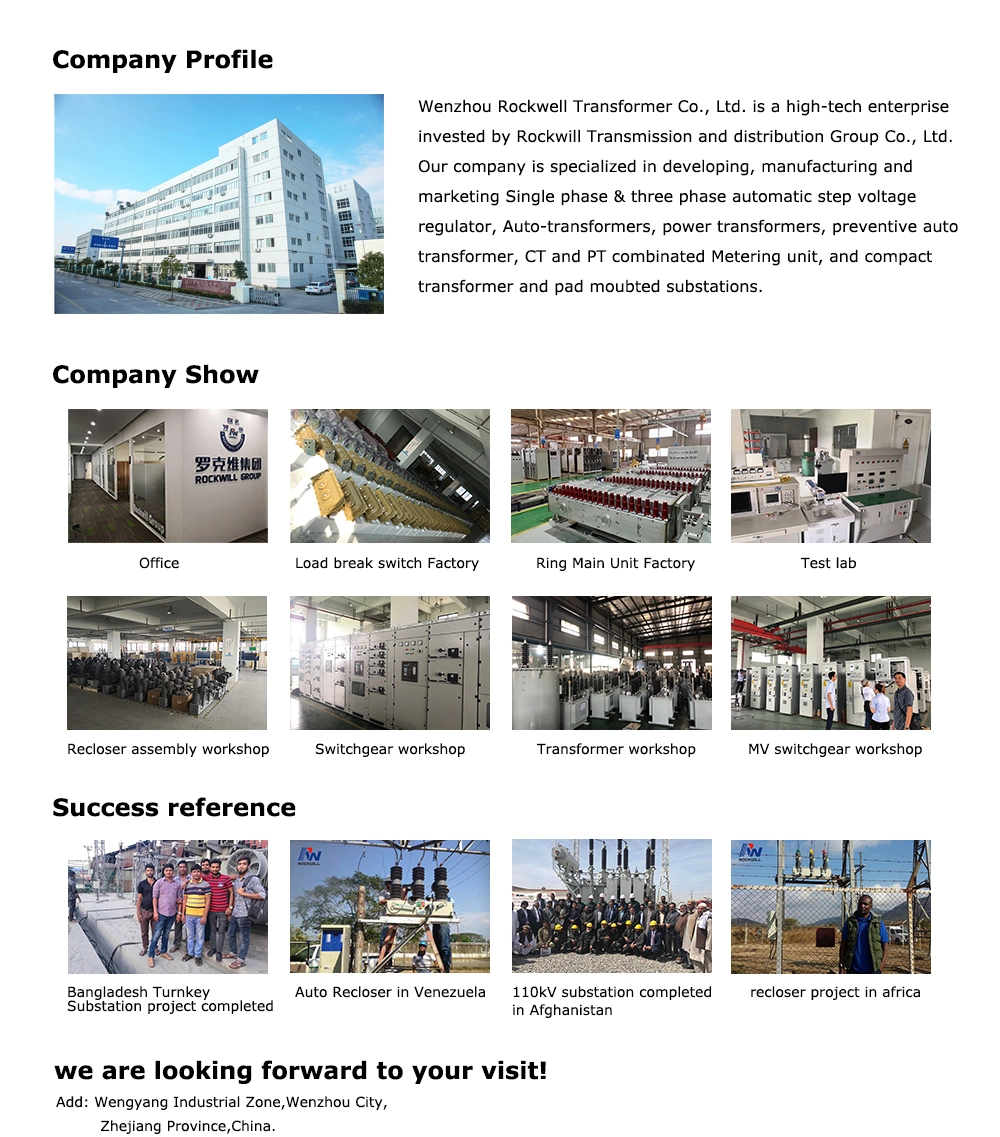 11kv-36kv Sf6 Gas Insulated High Voltage Switchgear Rmu