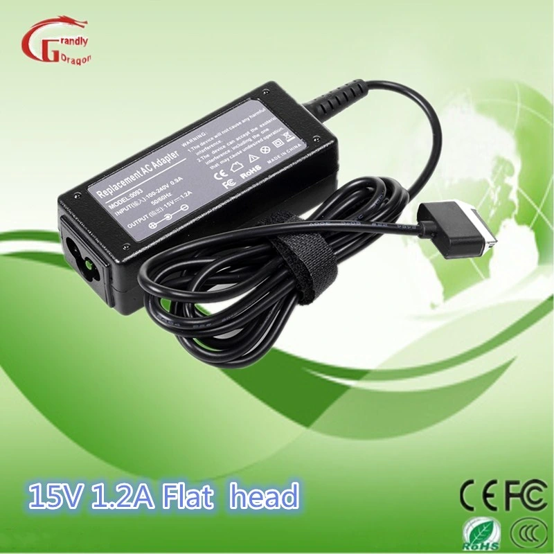 Asus 15V 1.2A Laptop AC DC Power Adapter Notebook Charger Power Supply Transformer
