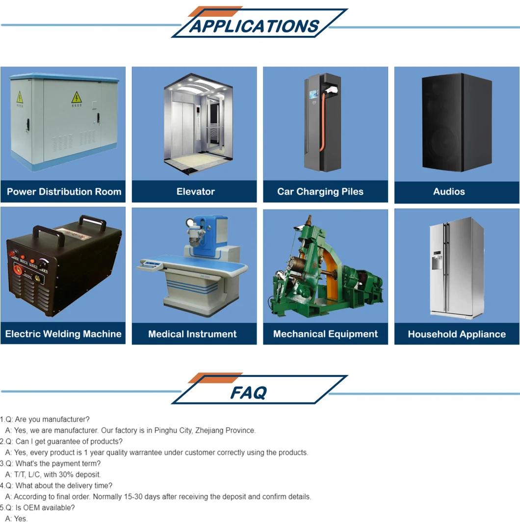 Customized Oil-Immersed Transformer Power Transformer Distribution Transformer for Tunnel