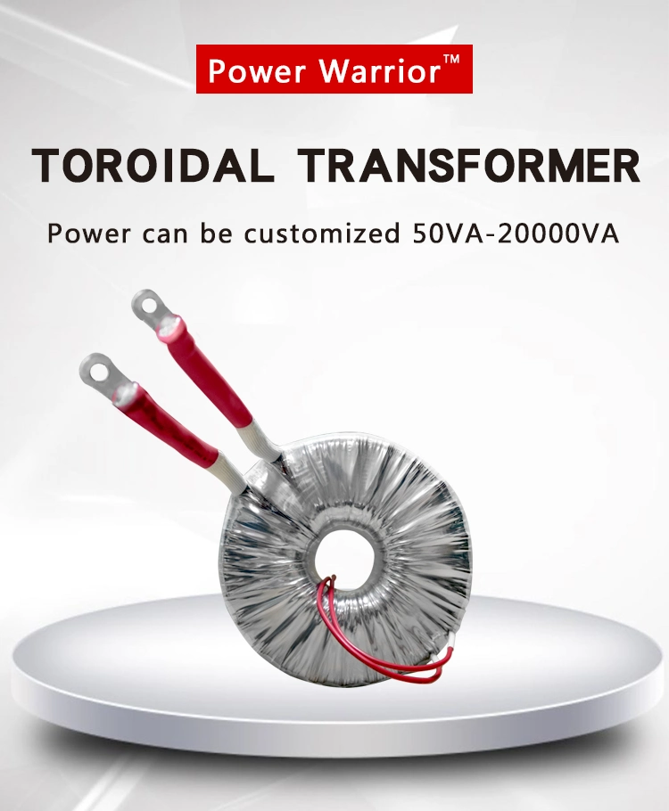 High Quality 20W 25W 30W 50W Toroidal Isolation Transformer Manufacturer