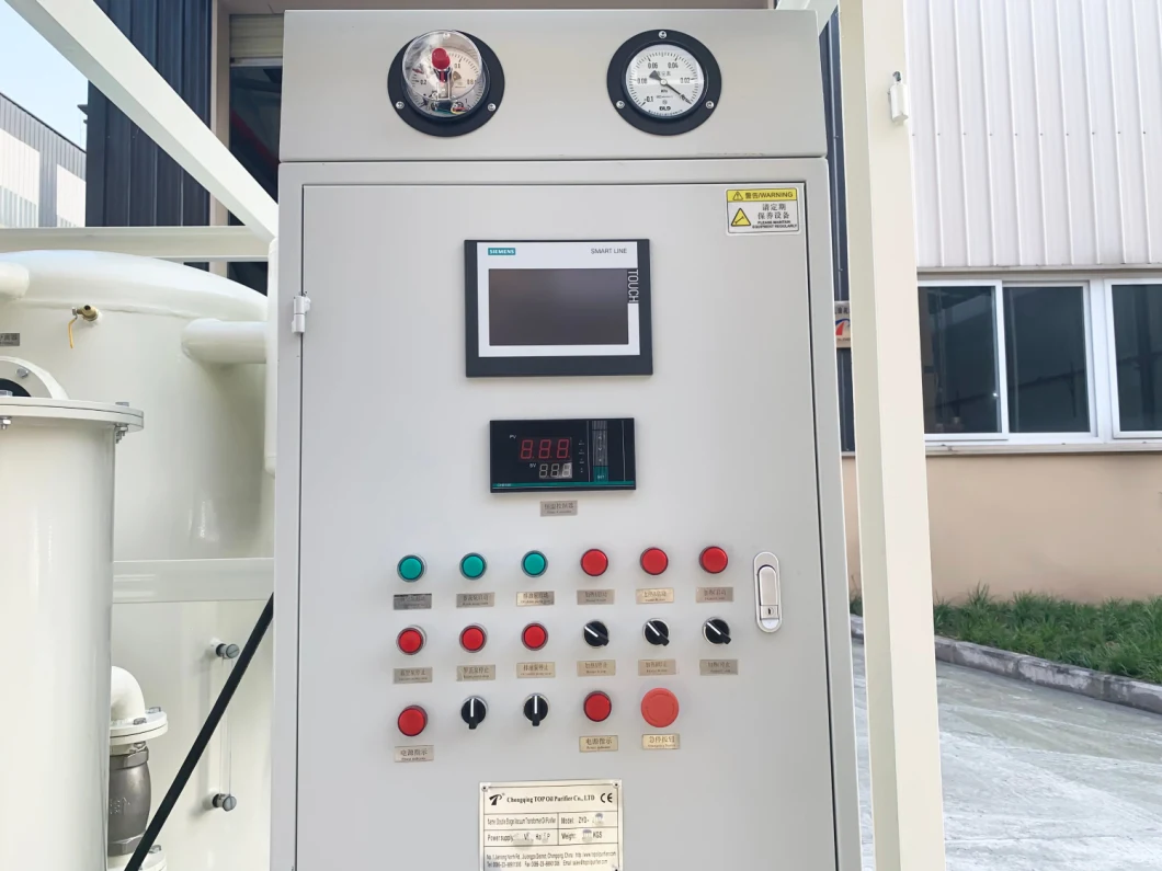 PLC Automatic Control Transformer Oil Purifier