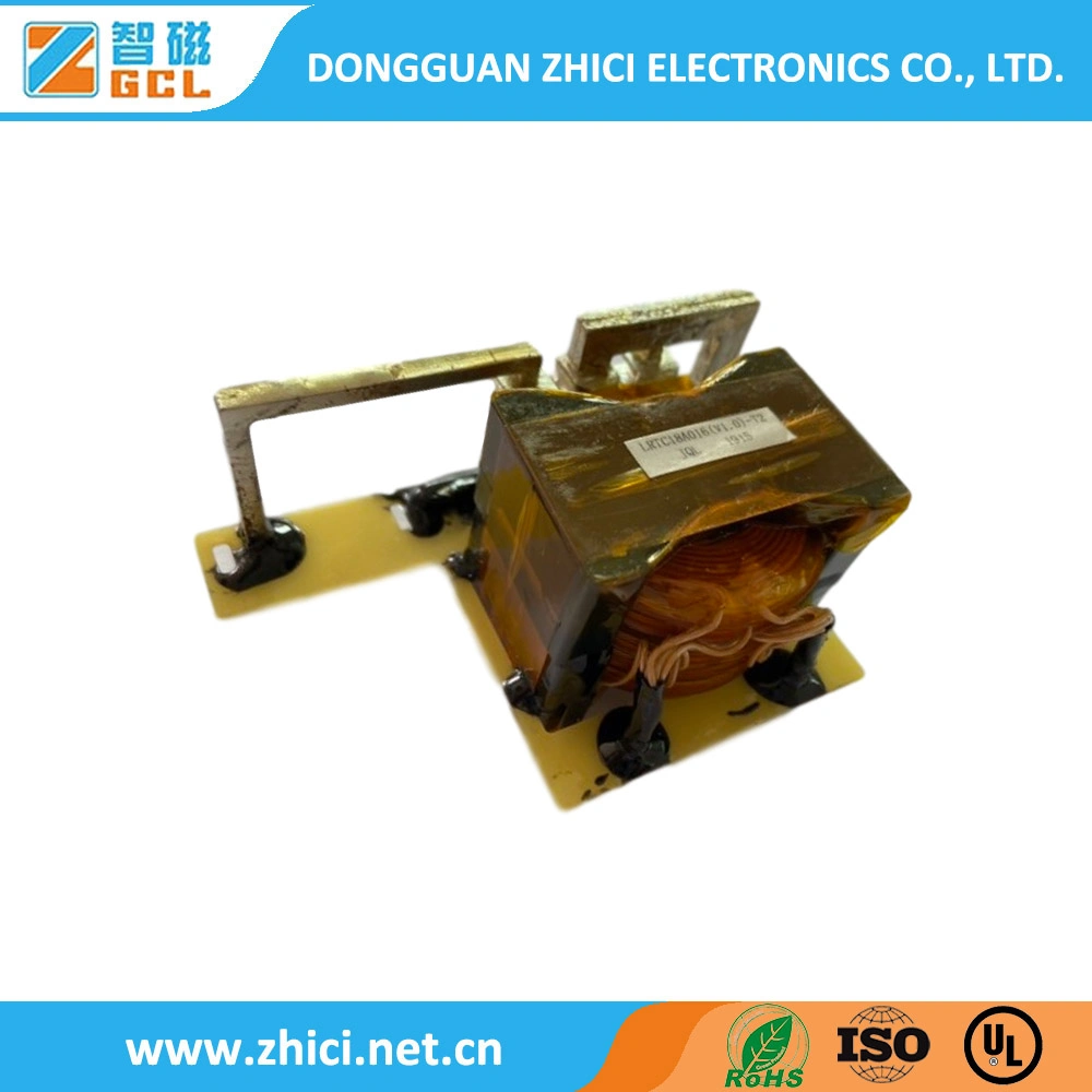 Customize High Quality Plug in Type Industrial Electric High Frequency Pq Magnetic Power Transformer with Ce