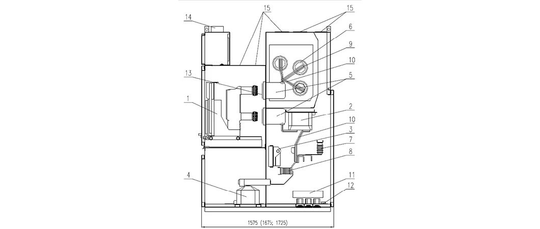 Kyn28 Indoor Medium Voltage Withdrawable Metal Clad Switchgear