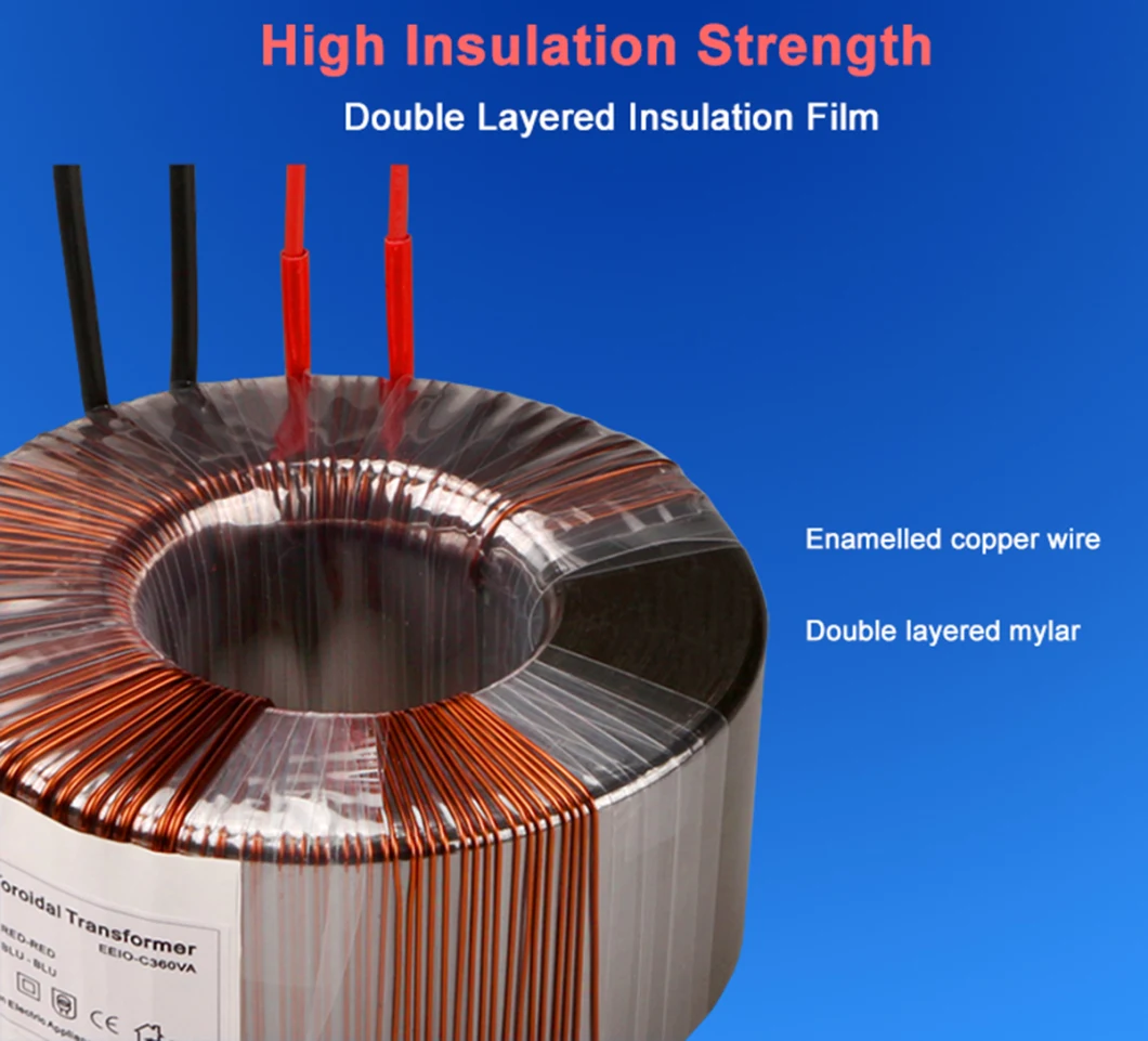 Factory Price Toroidal Transformer with Ce RoHS Approved